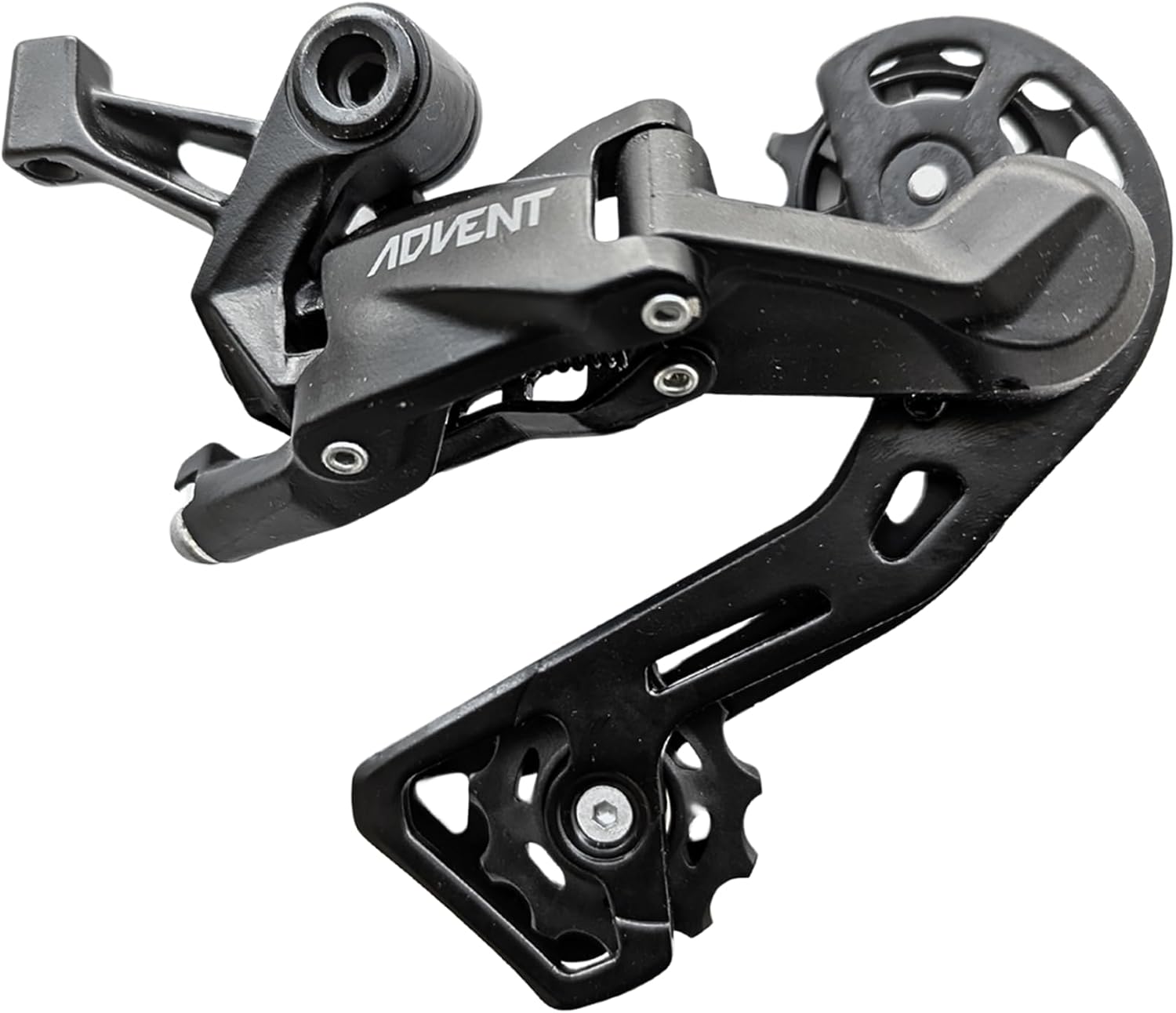 Microshift Advent 9sp Rear Derailleur Groupset, Right-Hand Shifter, Black