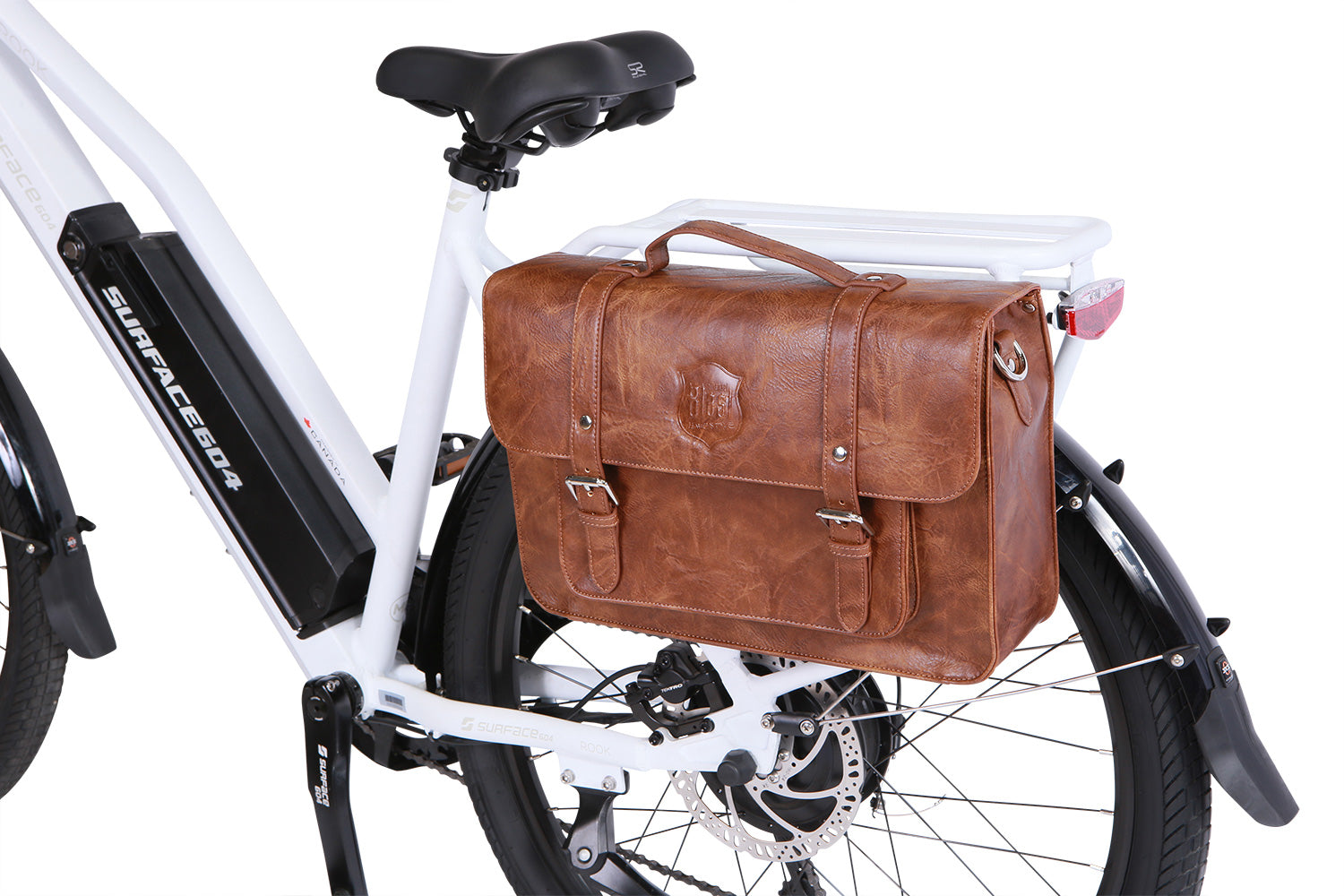 Michael Blast Pannier Leather Case - LT Brown