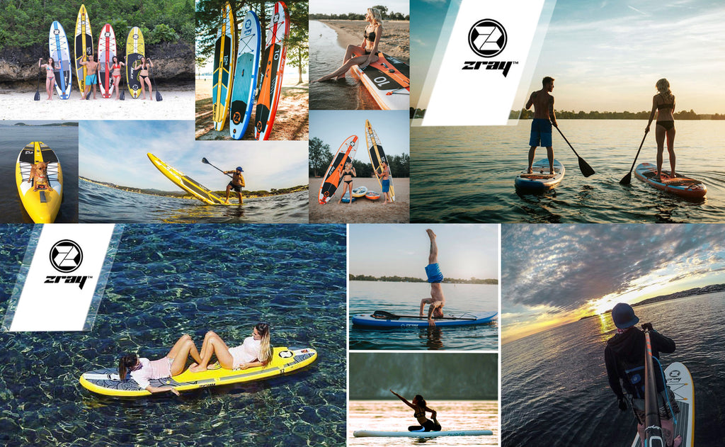 Freedom to put a little lifestyle in your commute. SUP boarding.