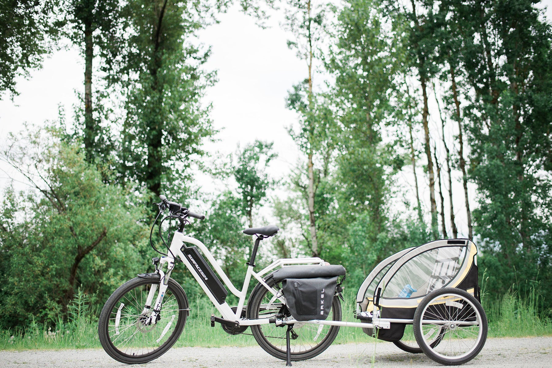 Electric Torque Bike For Kids Trailer