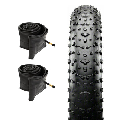 Maxxis Colossus Fat Tire EXO TR (2PCS) 27.5 x 4.5" & Valve Tubes