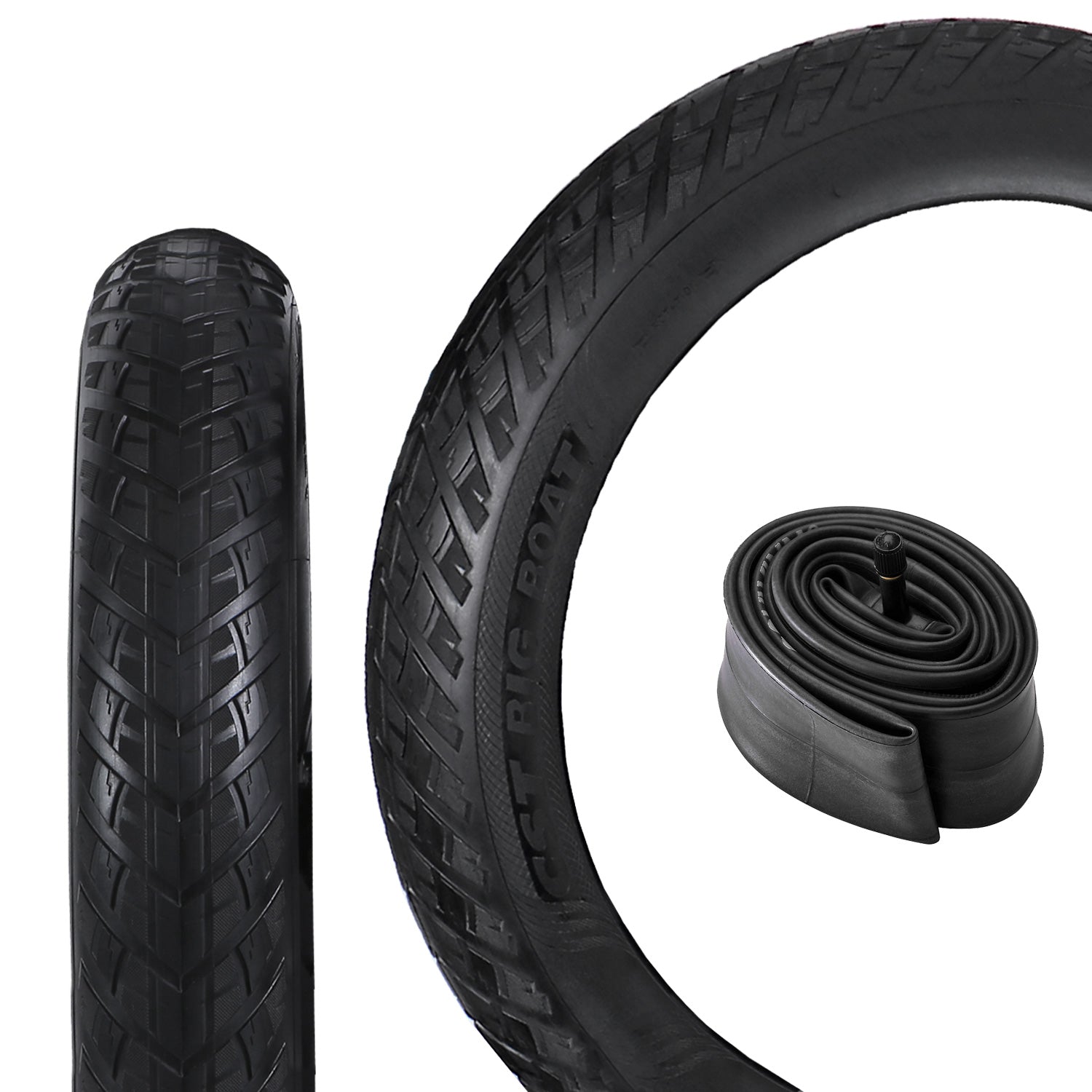 CST Big Boat Fat Tire - 20" x 4.0" & Valve Tube