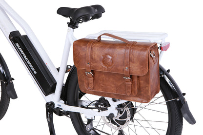 Michael Blast Pannier Leather Case - LT Brown